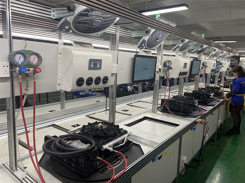 QC of Sleep Air Truck Air Conditioning